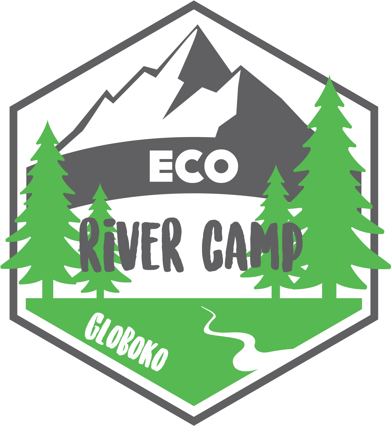 Eco River Camp Globoko - Illustration Clipart (1485x1485), Png Download