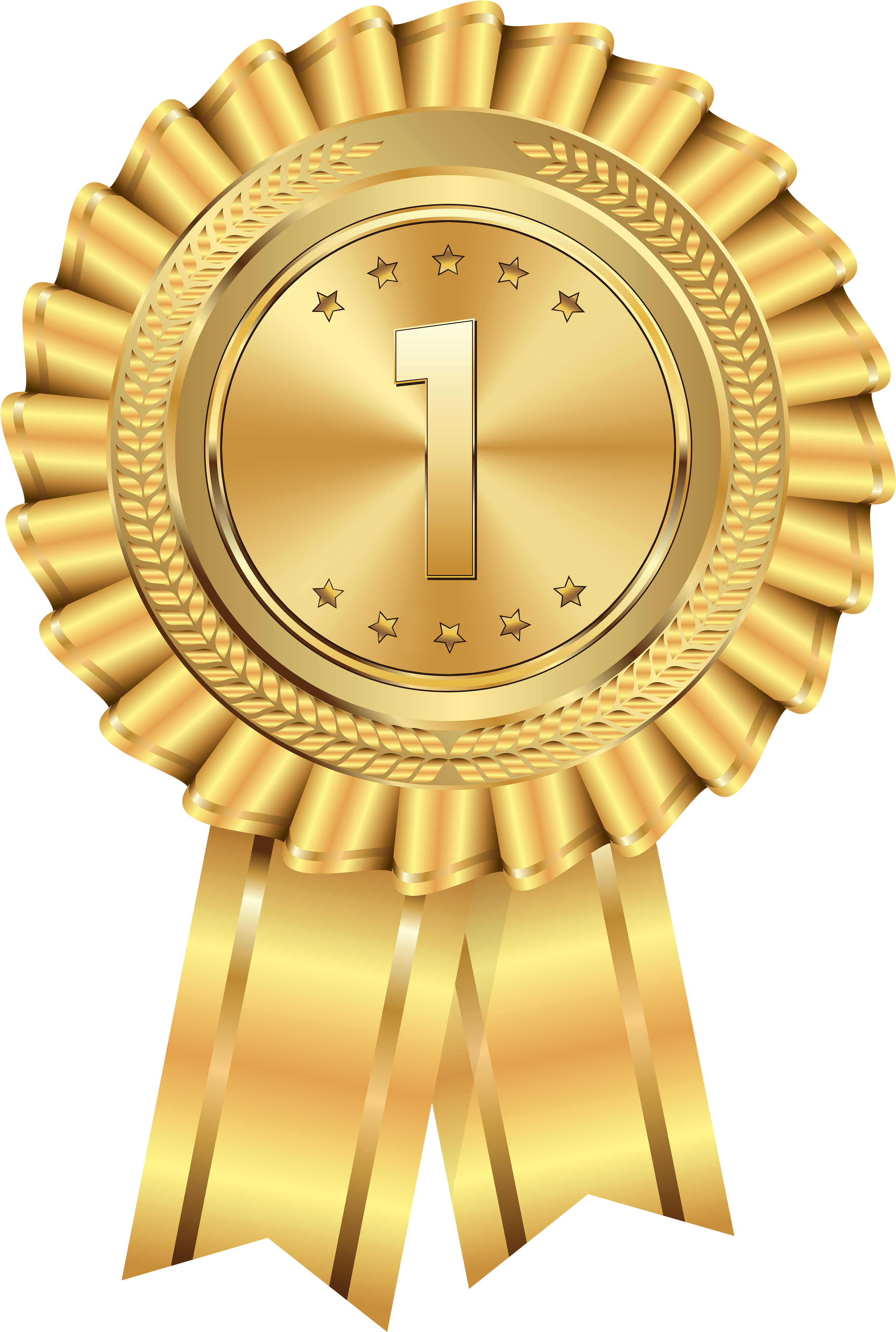 Gold Medal Transparent Png Clip Art Image - Gold Medal Transparent Background (3362x5000), Png Download