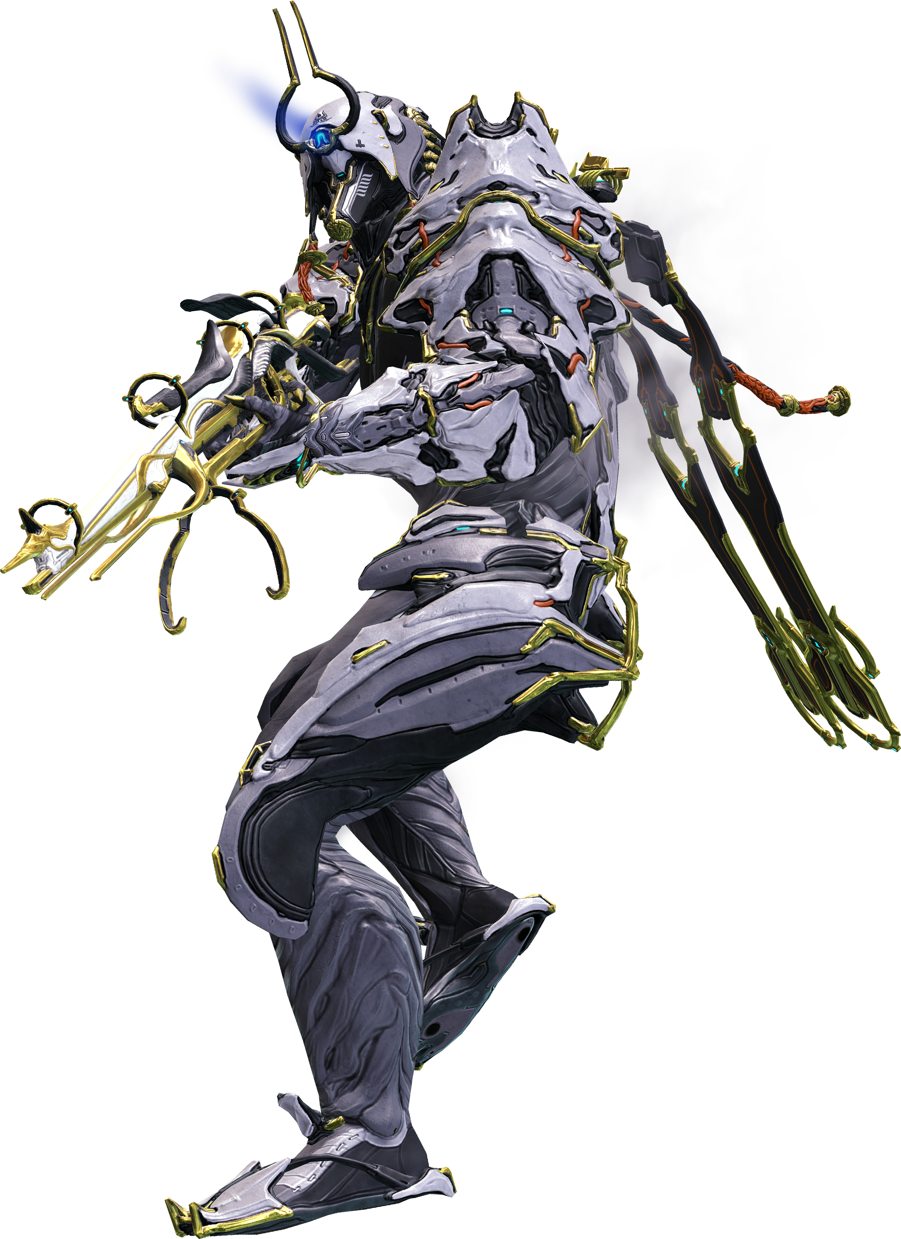 2872 X 3946 2 - Excalibur Prime Warframe Drawing Clipart (2872x3946), Png Download