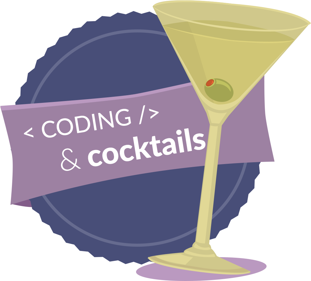 Coding & Cocktails - Martini Glass Clipart (1200x1200), Png Download