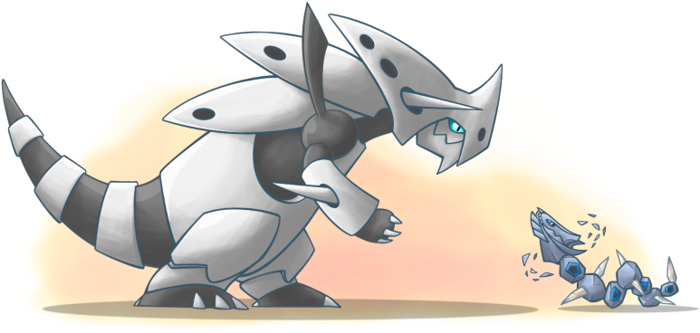 Don't Use That, Use This - Mega Steelix Vs Mega Gyarados Clipart (800x400), Png Download