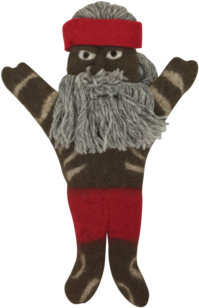 Aboriginal Elder Hand Puppet- - Plush Clipart (960x1280), Png Download