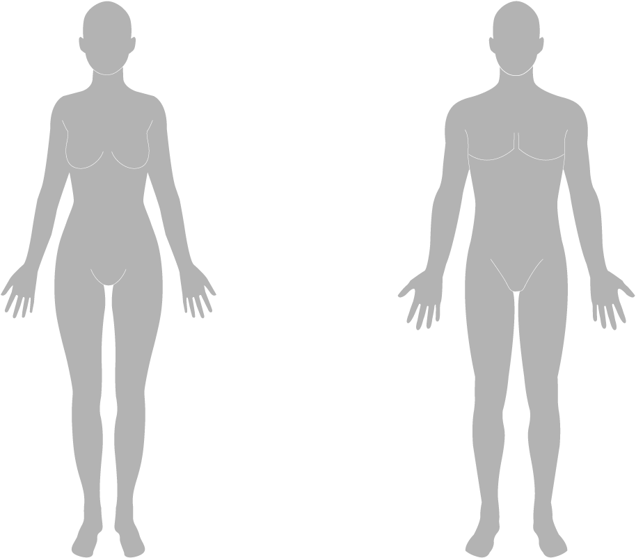 Human Body Png - Human Body Silhouette Png Clipart (914x802), Png Download