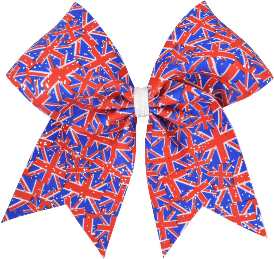 Great Britain I Love Cheer® Hair Bow Clipart (937x888), Png Download