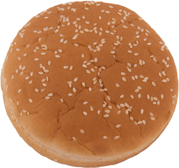 Burger Buns - Fast Food Clipart (640x640), Png Download