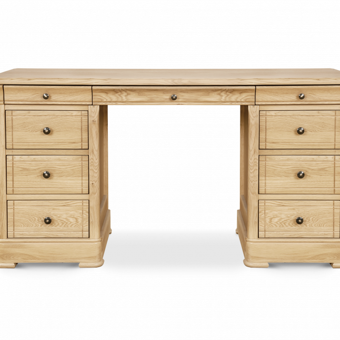 574 Three Drawer Dressing Table - Writing Desk Clipart (700x700), Png Download