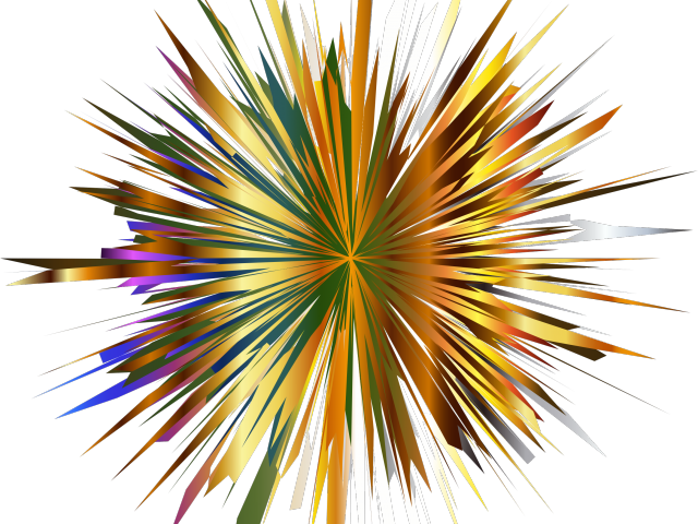 Diwali Clipart Explosion - Art - Png Download (640x480), Png Download