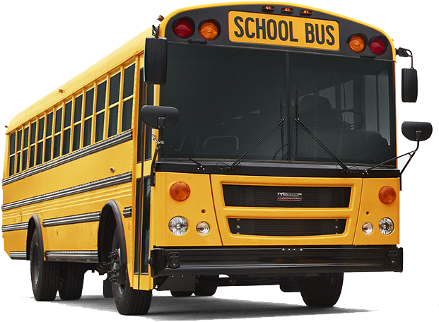 School Bus Clipart (665x500), Png Download