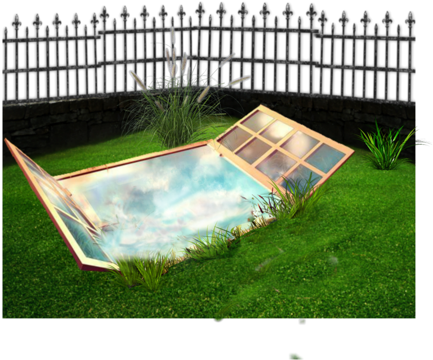 Ftestickers Garden Lawn Window Sky 3deffect Fantasyart - 1991 Buick Park Avenue Grille Clipart (1024x1024), Png Download