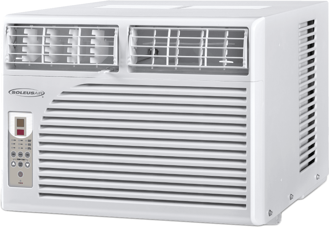 Air Conditioner Png - Soleus Air Window Air Conditioner Clipart (1096x1096), Png Download