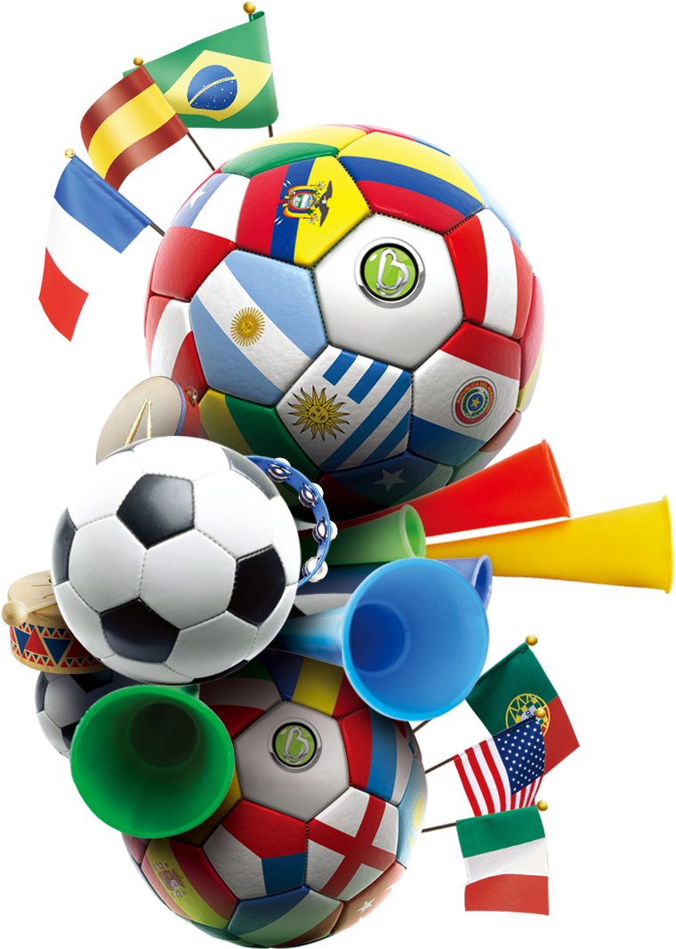 Fifa Colorful Cup Football Player Flag World Clipart - Football World Cup Png Transparent Png (1026x1066), Png Download
