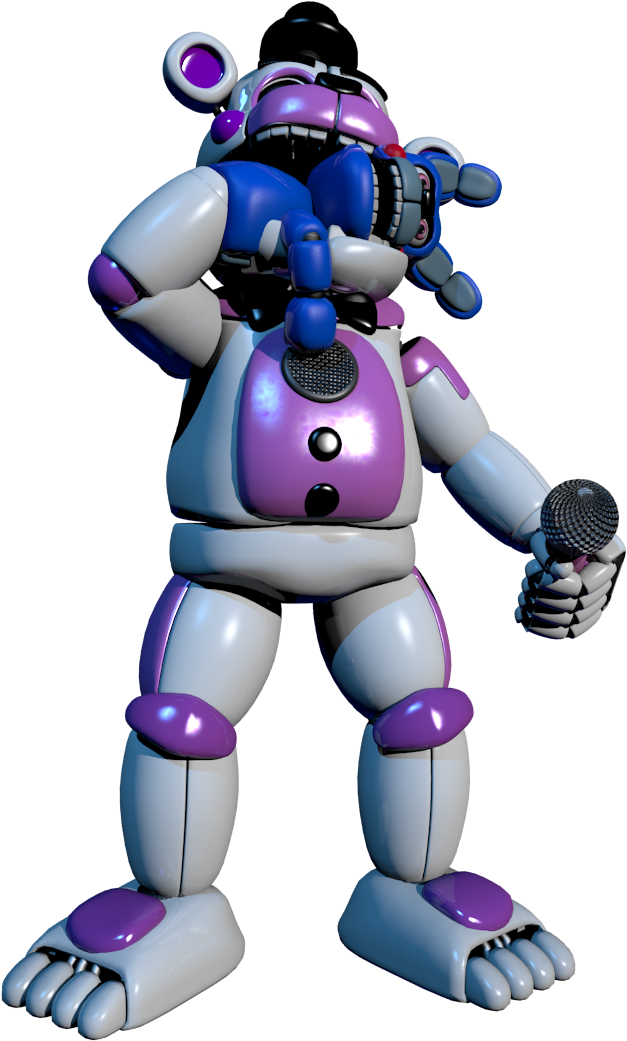 Renderhelp - Fnaf Funtime Freddy Vore Clipart (855x1080), Png Download