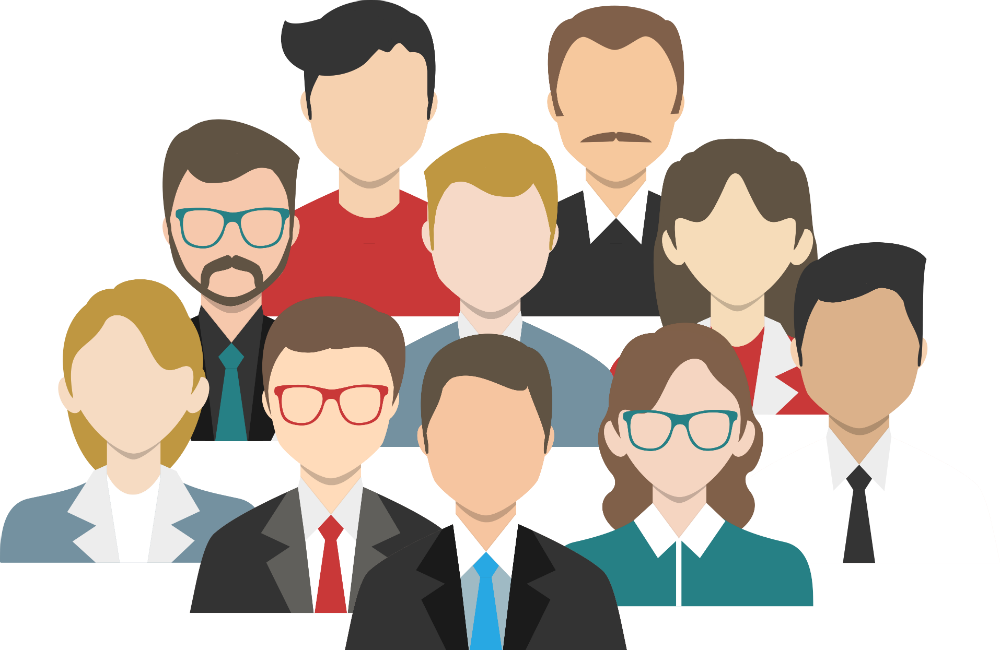 Img - Group Of People Animated Png Clipart (800x600), Png Download