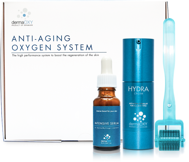 Dermalrollings & Intensive Serum Hydra Creme - Cosmetics Clipart (900x600), Png Download