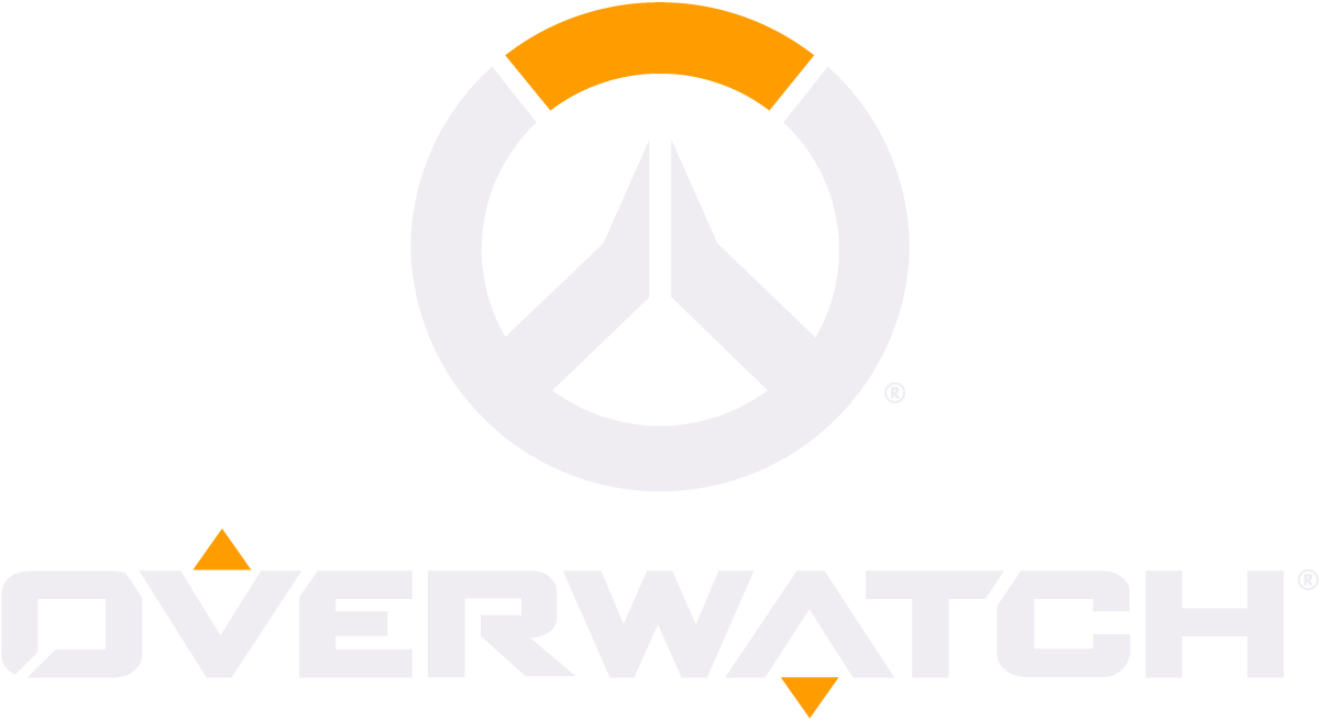 Overwatch White Logo Png Clipart (1200x656), Png Download