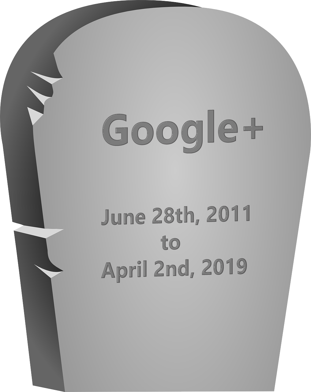 Security Problems Google Plus Tombstone - Windows Xp Rip Png Clipart (1016x1280), Png Download