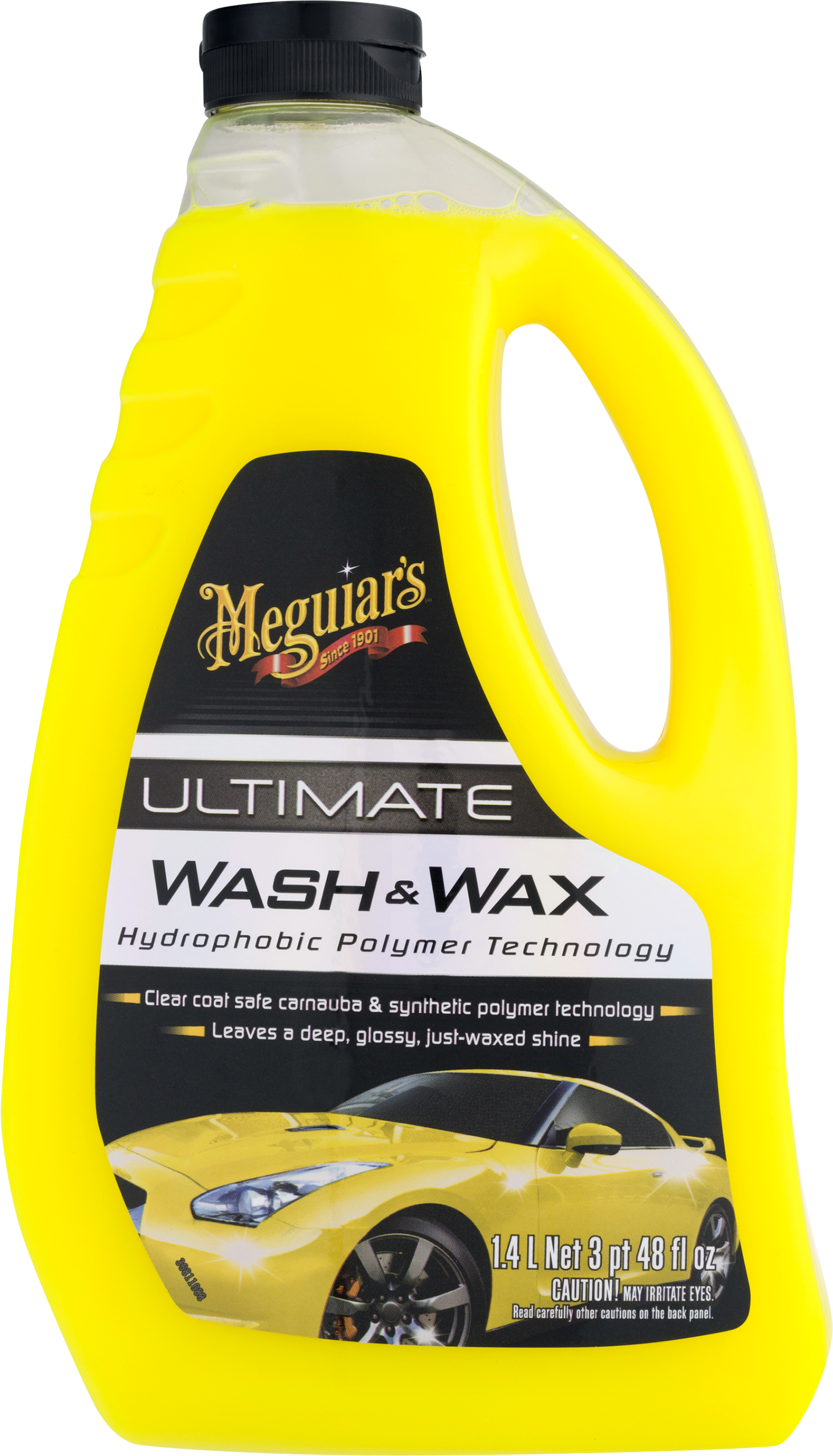 Meguiars Wash And Wax Clipart (1430x2500), Png Download