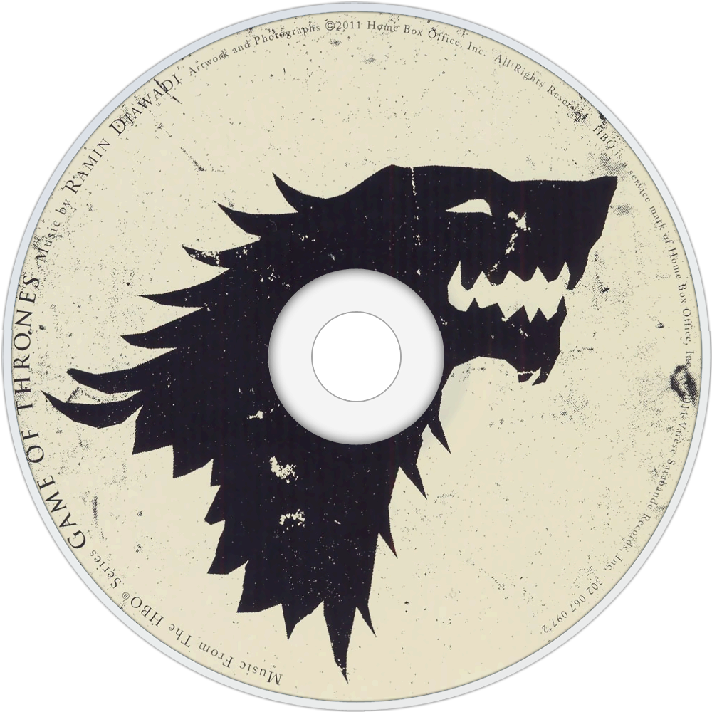 Ramin Djawadi Game Of Thrones Cd Disc Image - Game Of Thrones Clipart (1000x1000), Png Download