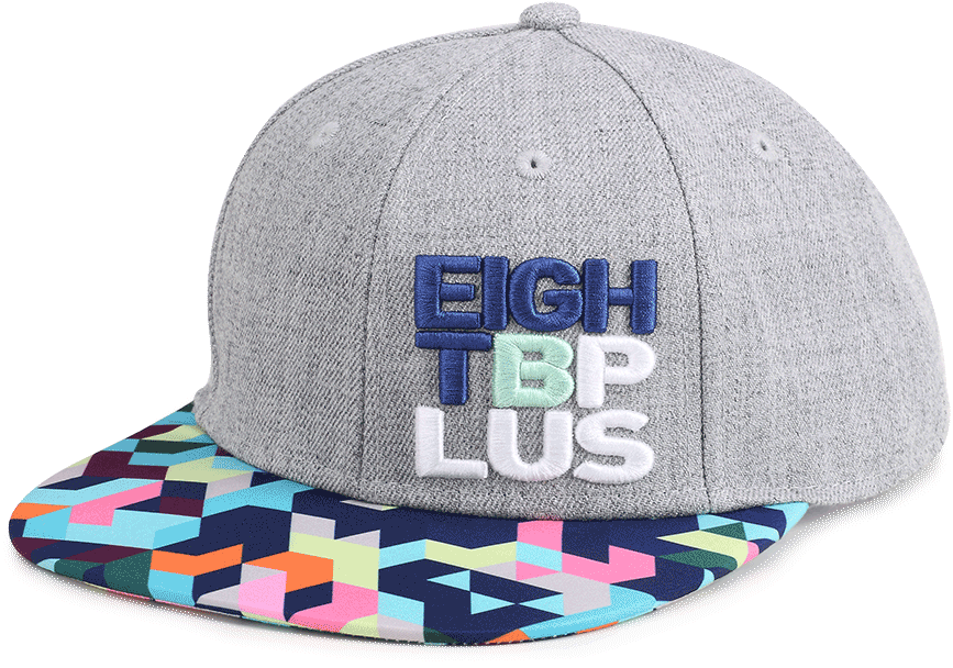 Snapback Cap Eightbplus - Baseball Cap Clipart (1000x1000), Png Download