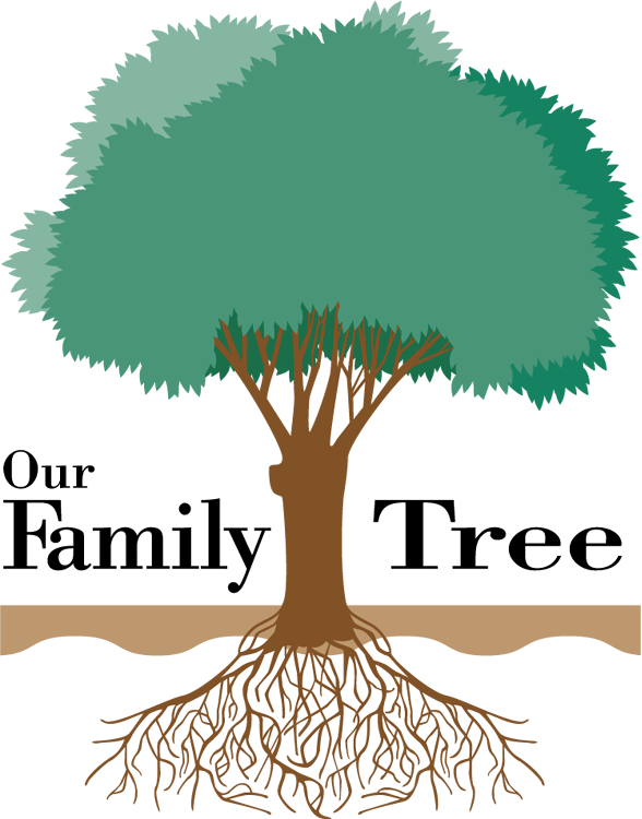 George And Mary Jones Family Reunion Jpg Black And - Family Tree For Five Clipart (588x750), Png Download