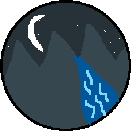 Circular Night Sky - Circle Clipart (1000x1000), Png Download