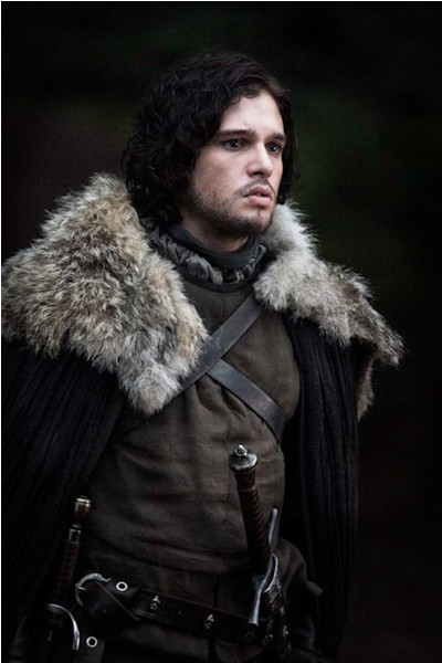 Got18 - Jon Snow At Winterfell Clipart (900x599), Png Download