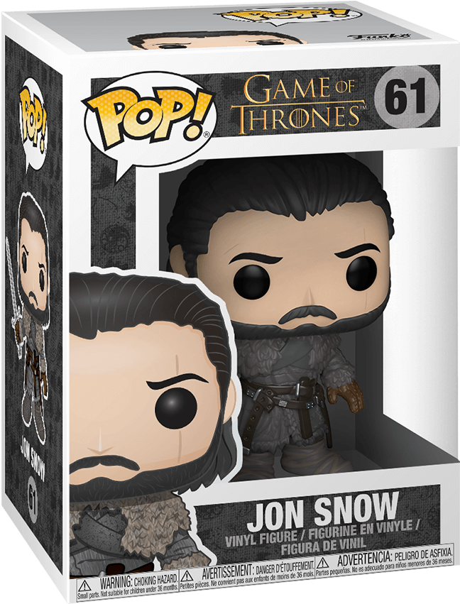 Zoom - Funko Jon Snow 61 Clipart (850x850), Png Download