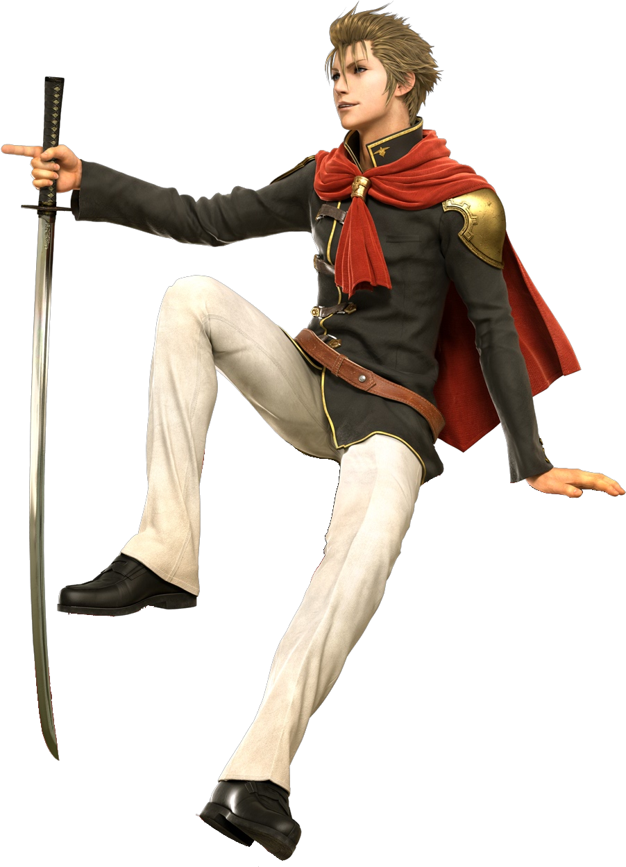 Final Fantasy Type 0 Jack Clipart (910x1250), Png Download
