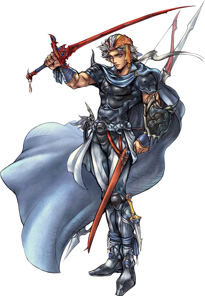 Firion - Final Fantasy Dissidia Art Clipart (500x724), Png Download