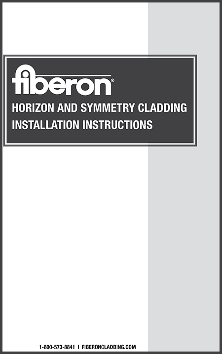 Fiberon Cladding Installation Cover - Signage Clipart (450x718), Png Download