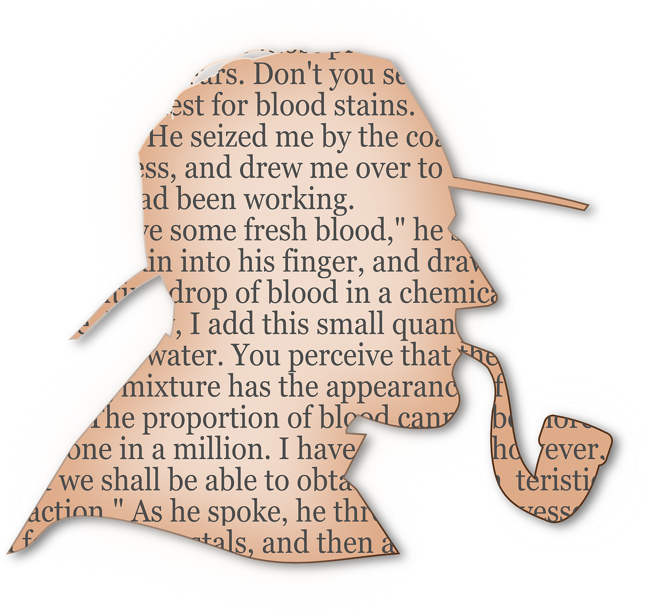 Without Detectives - Sherlock Holmes Book Png Clipart (1280x1194), Png Download