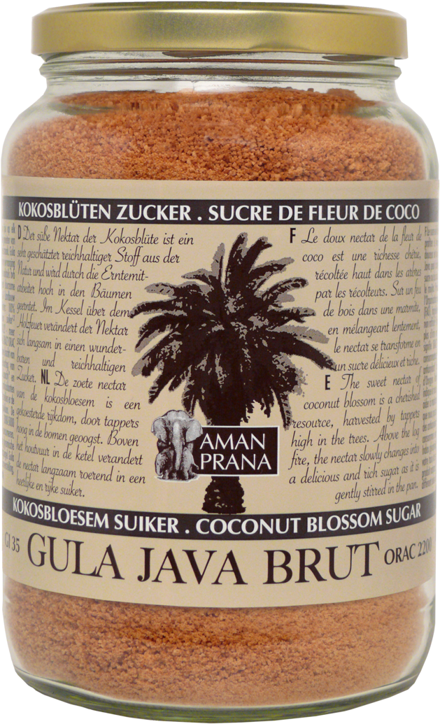 Download Amanprana Gula Java Brut Organic Coconut Blossom - Amanprana Gula Java Brut Coconut Blossom Sugar Clipart (688x1080), Png Download