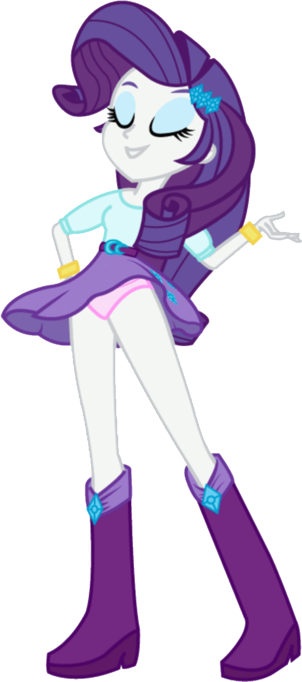 Uploaded - Equestria Girls Pantyshot Clipart (930x1431), Png Download