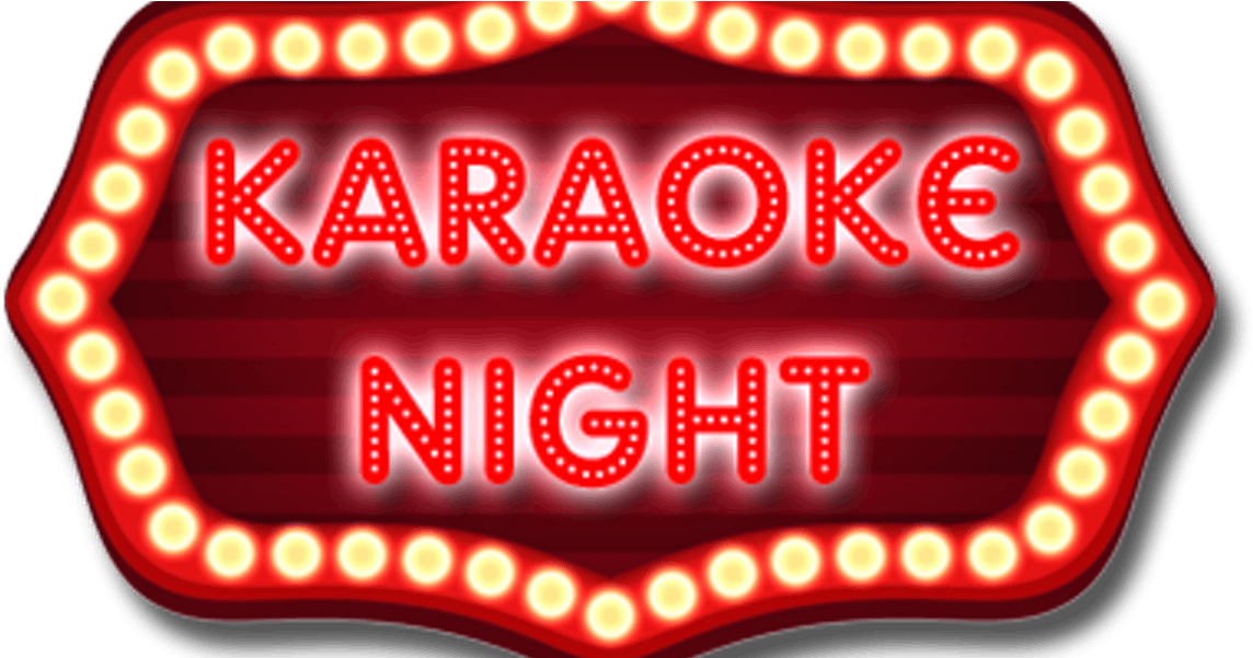 Karaoke Png - Karaoke Night Neon Png Clipart (1200x600), Png Download