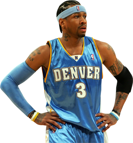 Allen Iverson Photo Ai Cut 2 - Allen Iverson Clipart (800x600), Png Download