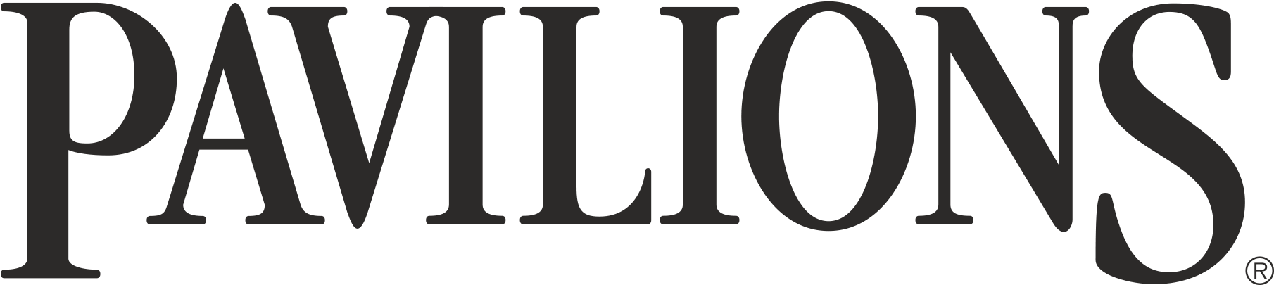 Magnifying Glass Icon - Pavilions Supermarket Logo Clipart (1810x405), Png Download