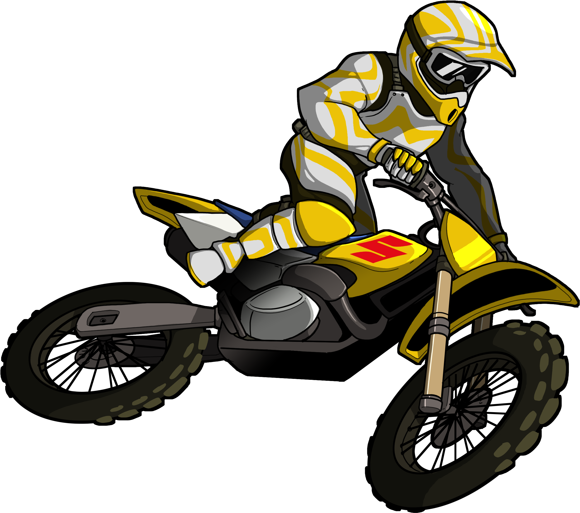 2500 X 2500 8 - Moto Cross Em Png Clipart (2500x2500), Png Download