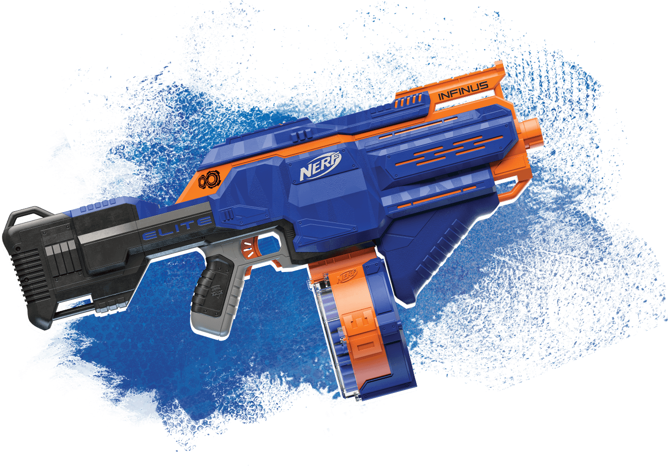 Nerf Gun Png - Nerf Infinus Png Clipart (1414x950), Png Download