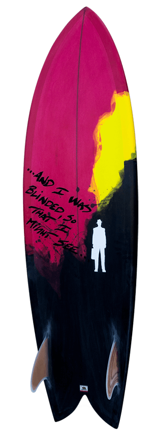 Postmod Jet - Surfboard Clipart (342x900), Png Download