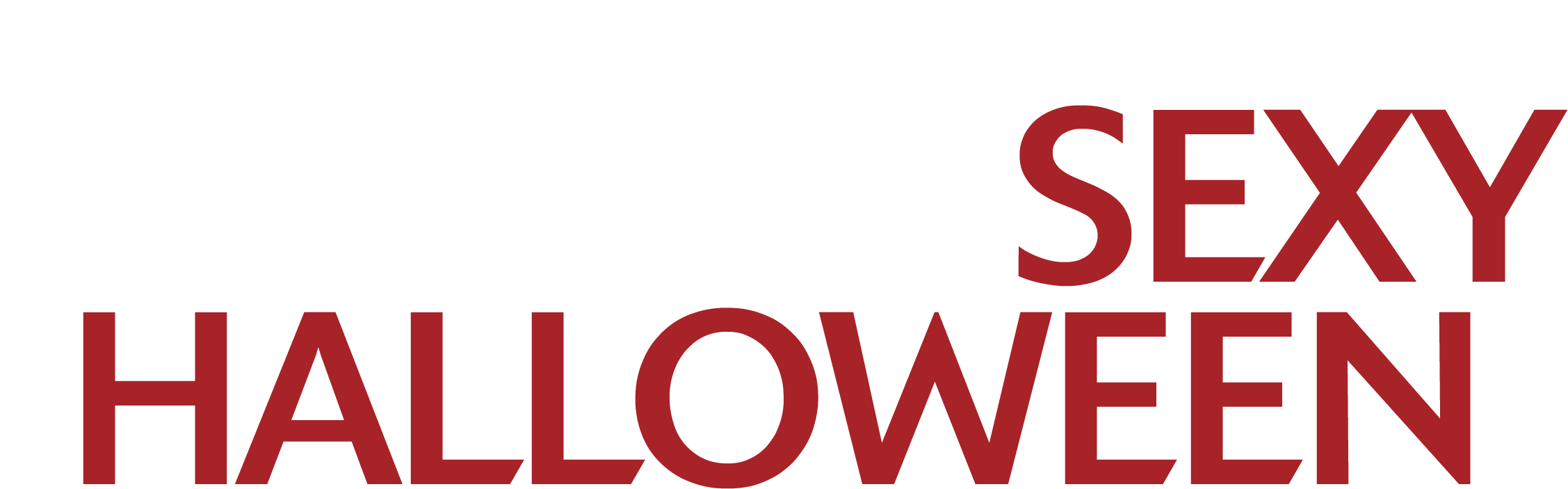 Bloody Sexy Halloween 2018 Bloody Sexy Halloween - Graphic Design Clipart (2563x1097), Png Download
