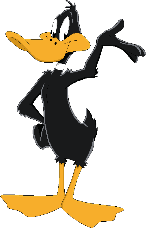 Daffy Duck By Mollyketty Daffy Duck, Bugs Bunny, Art - Daffy Duck Clipart (519x798), Png Download