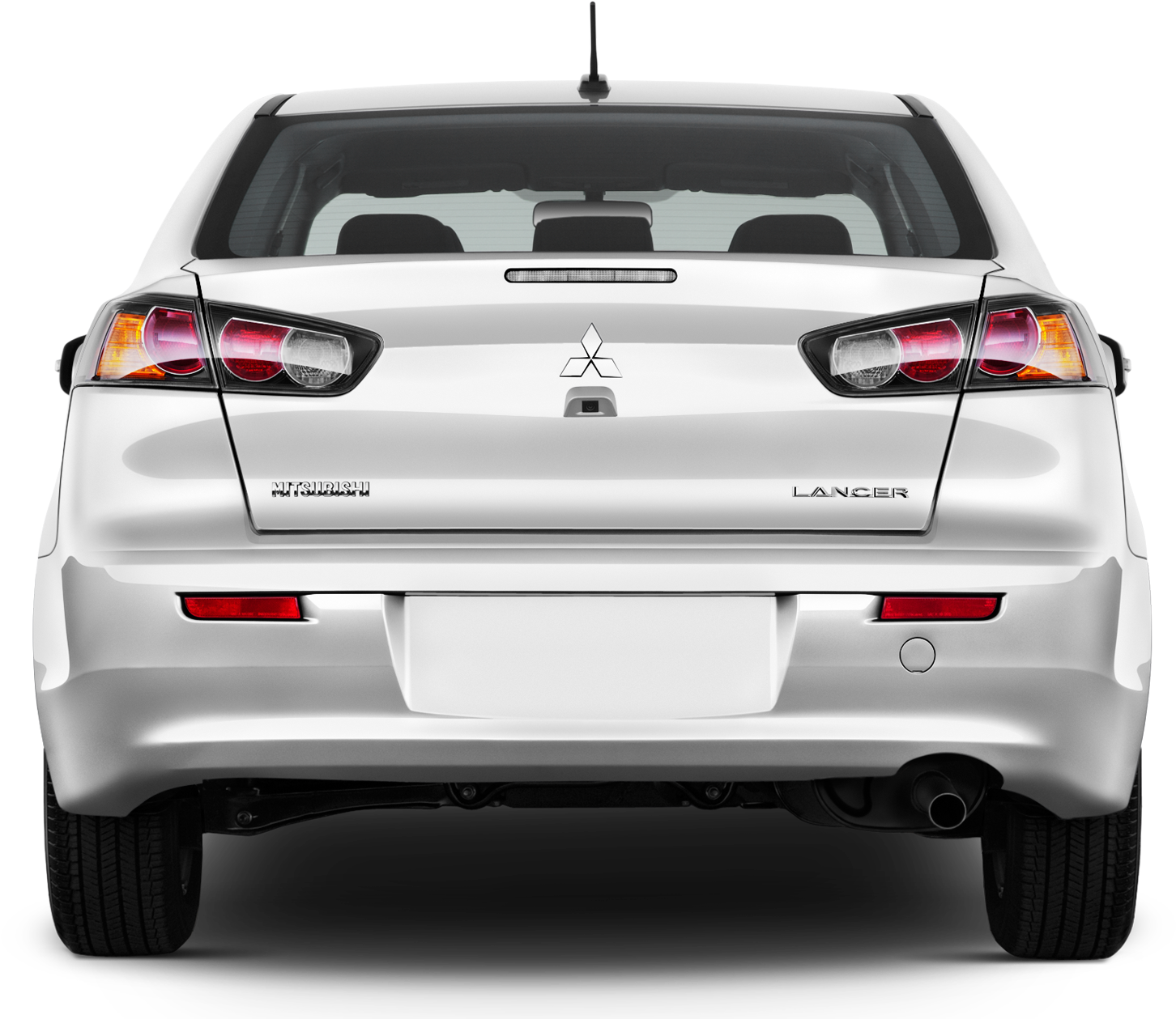 Car Back Png - 2016 Mitsubishi Lancer Back Clipart (2048x1360), Png Download