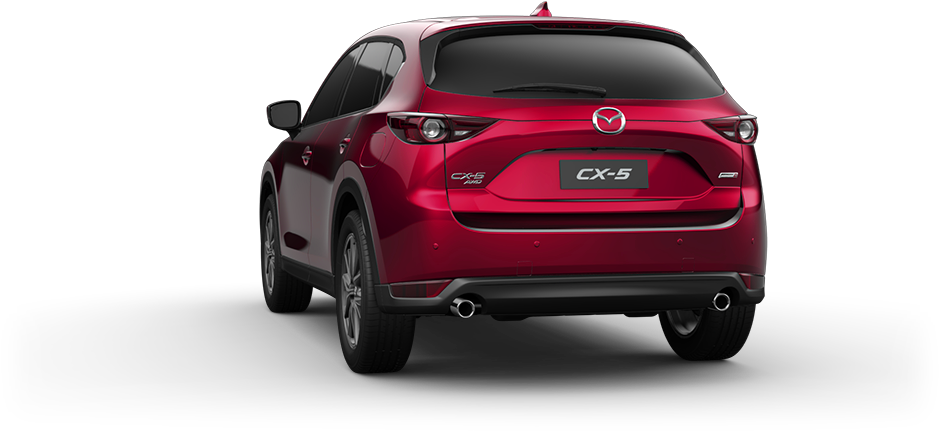 Back Of Car Png - Mazda Cx 5 2018 Rear Png Clipart (980x450), Png Download