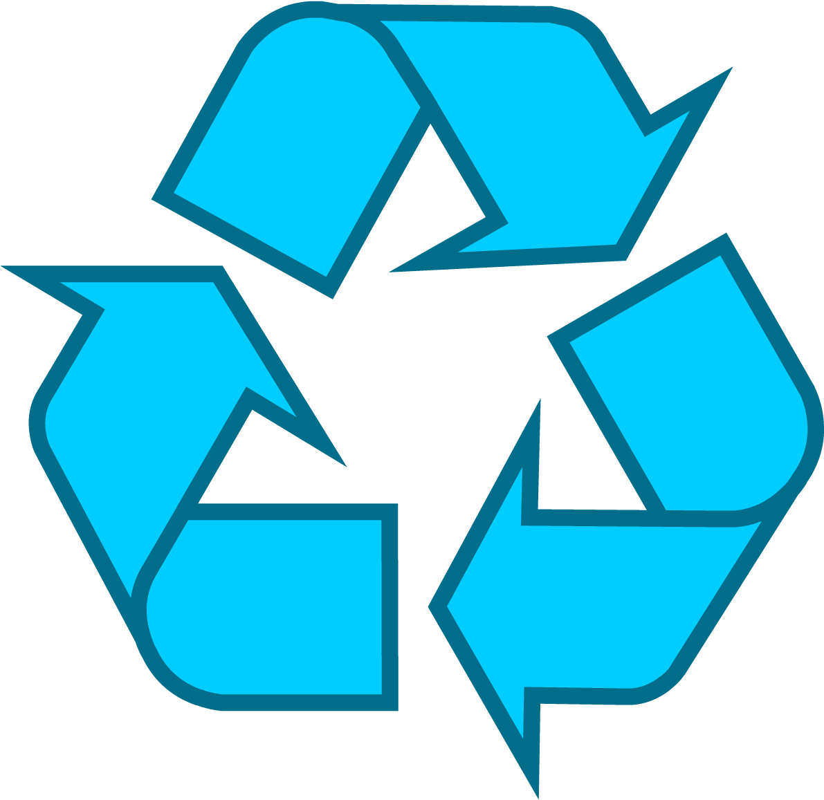 Download Recycling Symbol - Symbol Of Recycle Reuse Reduce Clipart (1191x1157), Png Download
