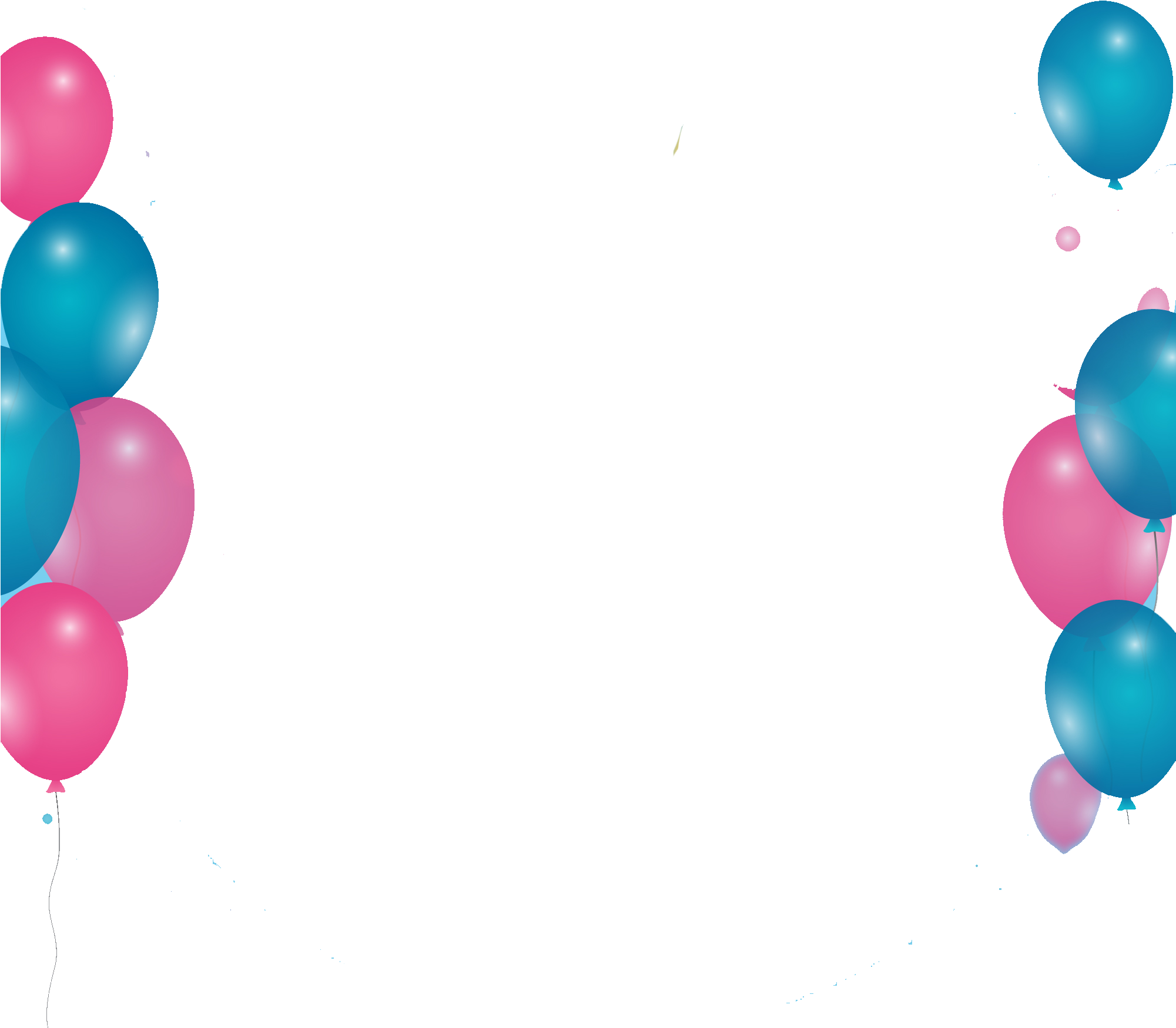 Happy Birthday Png Materials Clipart (2000x2000), Png Download