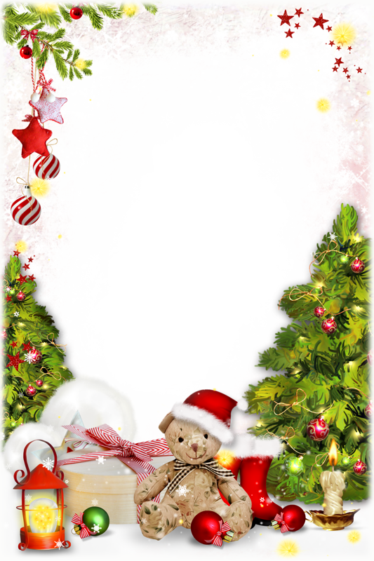 Christmas Boarders, Christmas Background, Christmas Clipart (533x800), Png Download
