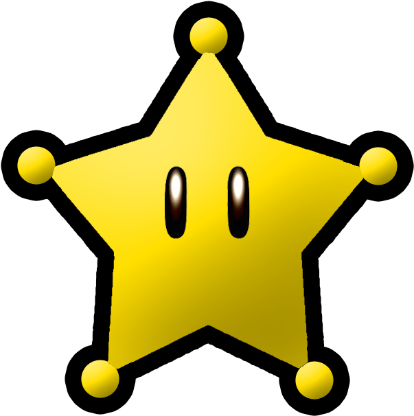 Super Mario Galaxy Wii U/galaxies And Missions - Super Mario Star Transparent Clipart (650x650), Png Download