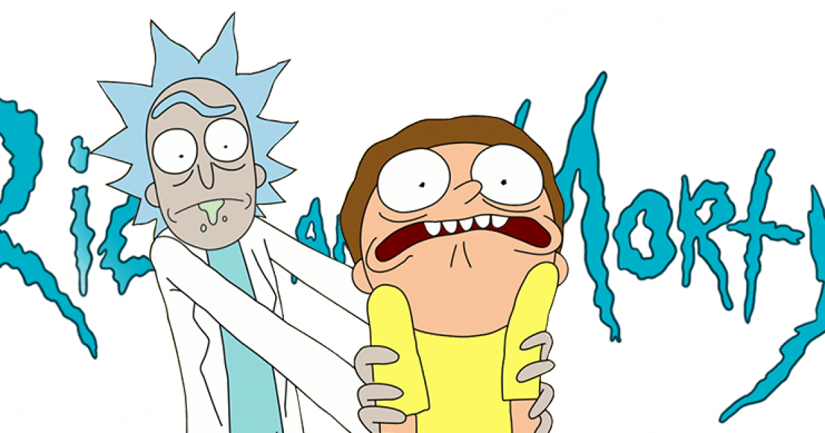 Tipografia Rick Y Morty Clipart (1200x630), Png Download