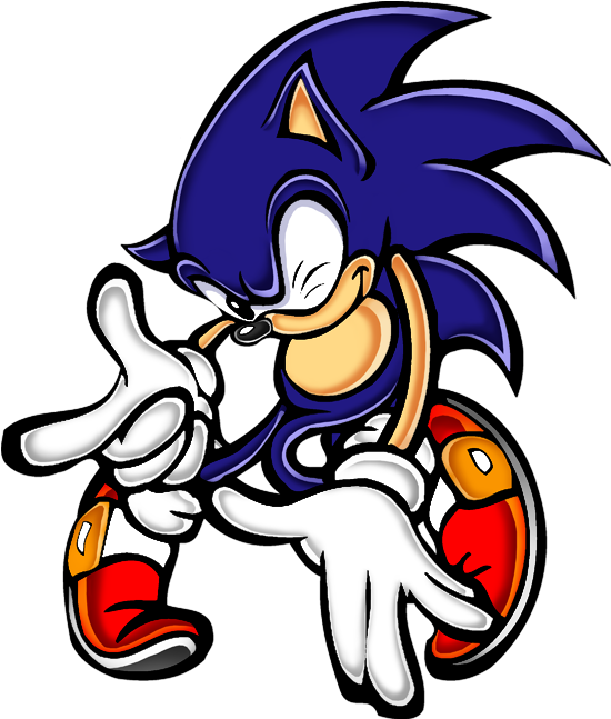 Classic Sonic Png - Sonic 3d Blast Art Clipart (568x664), Png Download