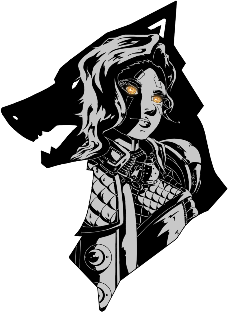 Ana Drawing Powerful Woman - Destiny 2 Ana Fanart Clipart (731x1000), Png Download